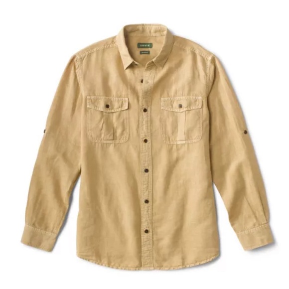 NWT ORVIS L/S Bush Shirt - Picture 1 of 4